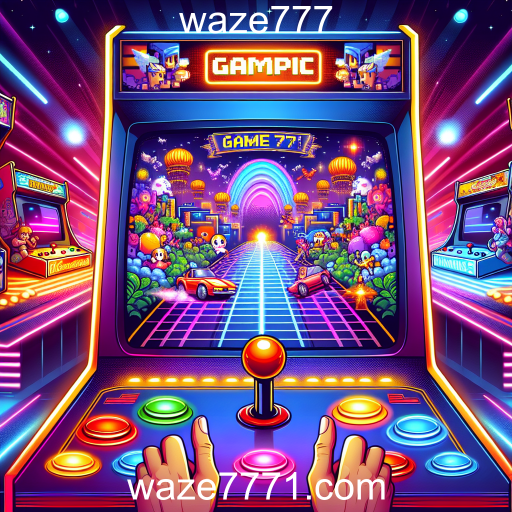 A Emoção dos Jogos Arcade no waze777